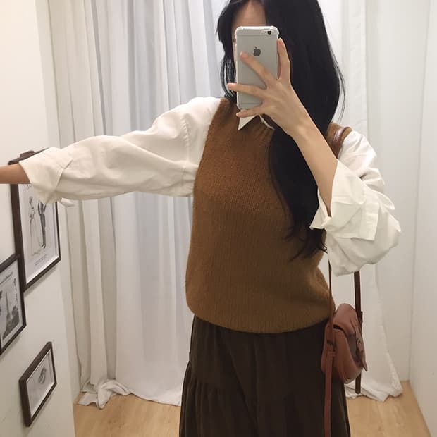 Women Zara Knit Vest S