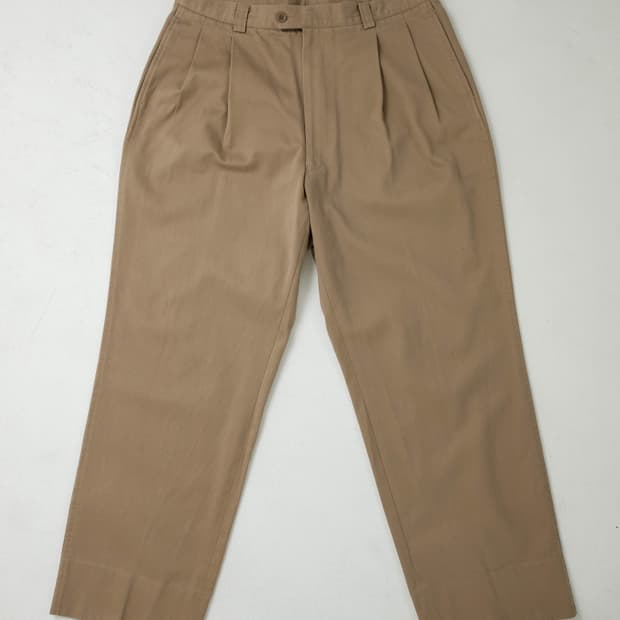 NORMAN HILTON 투턱 치노 팬츠 (31-32) 