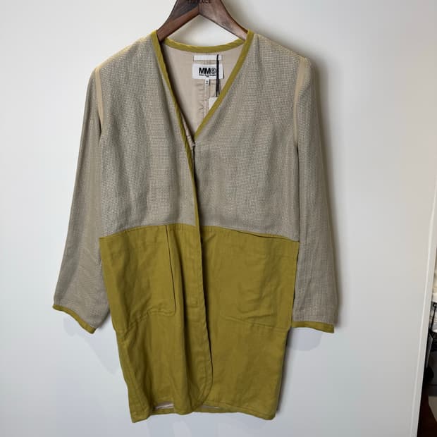 마르지엘라 MM6 롱자켓 