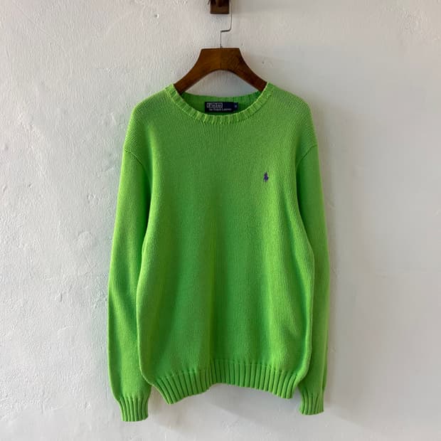 폴로 코튼 니트