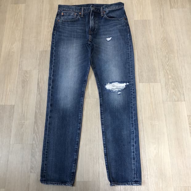 (31) 리바이스 Levi's 512 슬림 테이퍼드 디스트로이드 데님