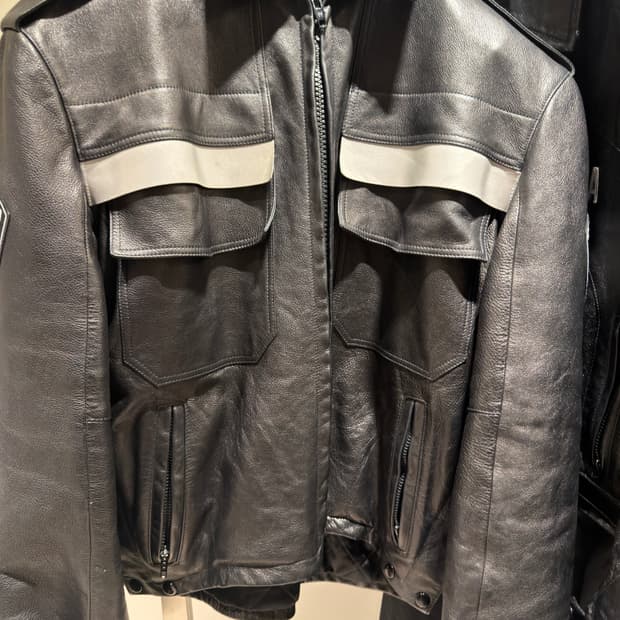 발렌시아가 파리스 유니폼 레더자켓