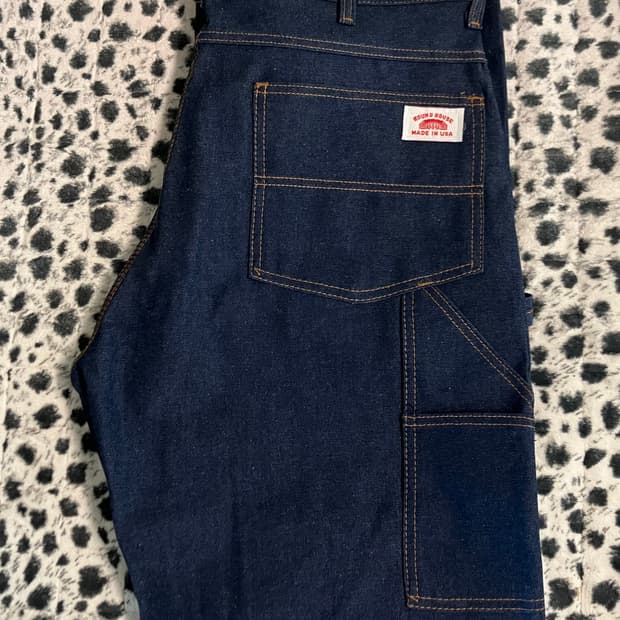 USA 라운드하우스 카펜터 데님 팬츠 34 ~ 35인치 워크웨어 아메카지