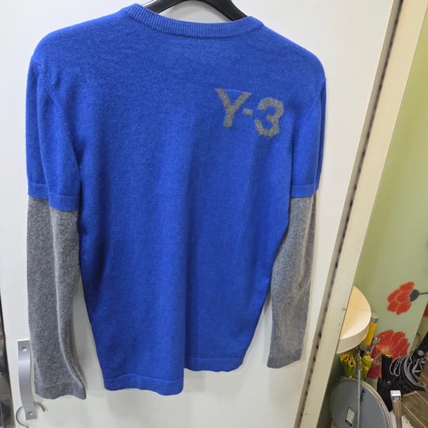 요지야마모토 Y3 캐시미어 니트