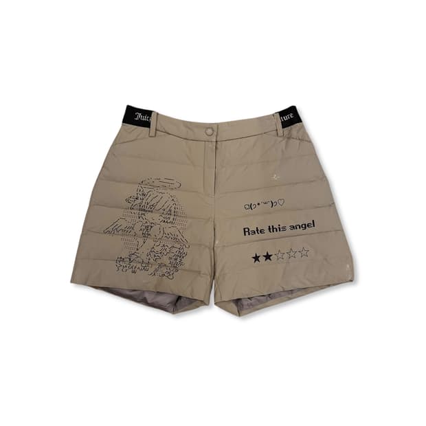 Girls Graphic Brown Padde