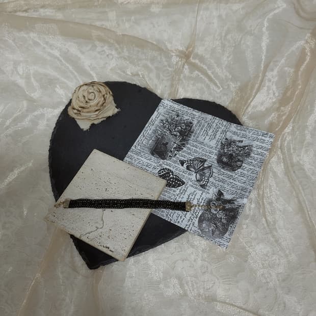 빈티지 고딕 레이스 1-4팔찌