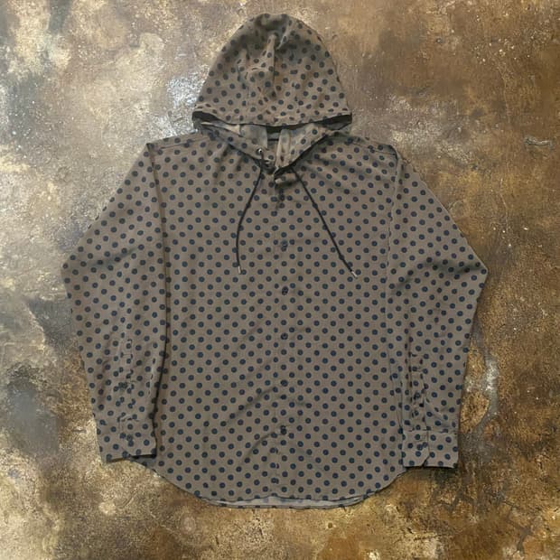 존로렌스설리번 도트 후드셔츠