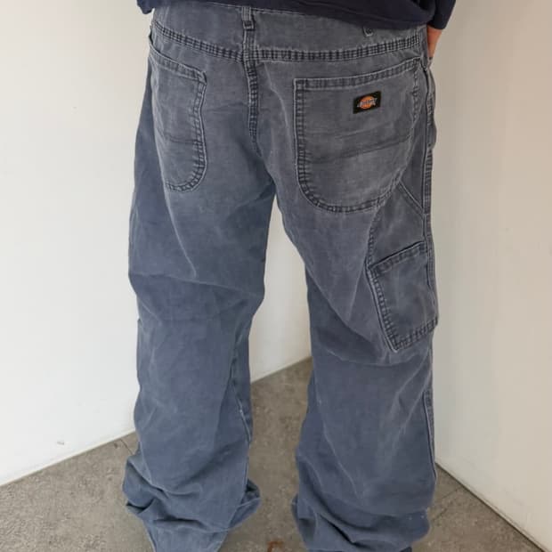 디키즈 워크팬츠 워싱블루