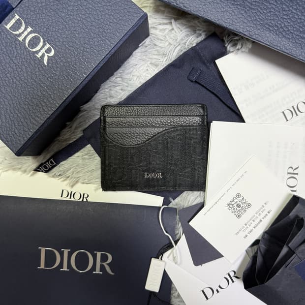 [신형/OS] 디올 오블리크 카드지갑