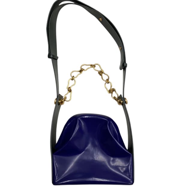 오소이 네이비 체인백 3way