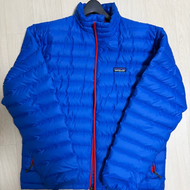 파타고니아 다운 스웨터 경량패딩 블루 M