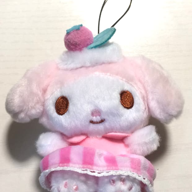 생크림 마이멜로디 인형 키링