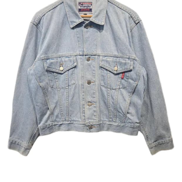 [M] 랭글러 90s 오버핏 숏 데님자켓