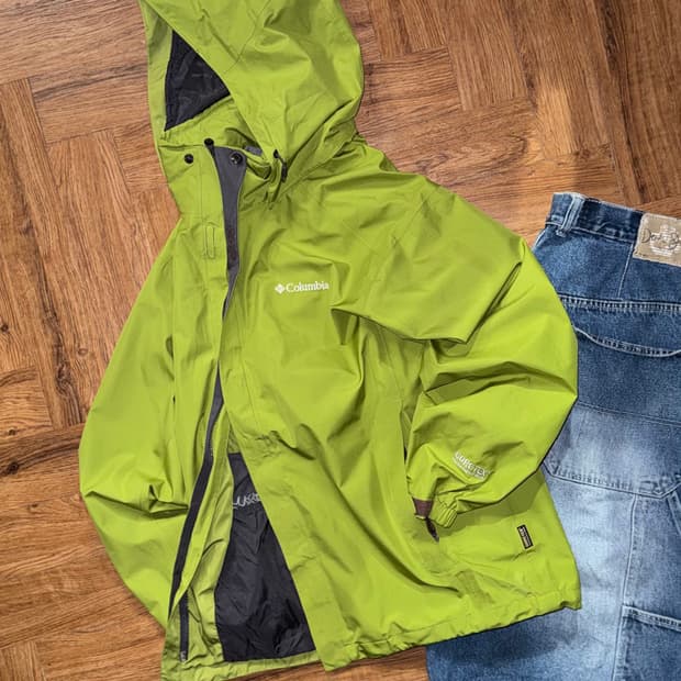 콜롬비아 고어텍스 바람막이 