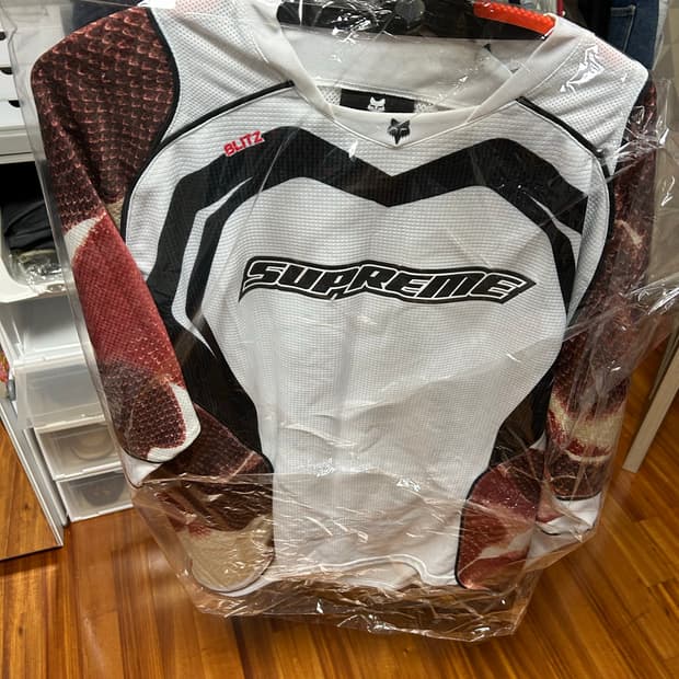 슈프림 폭스레이싱 저지 새상품 L