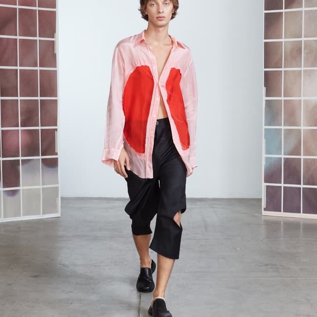 에드워드커밍 컷아웃 셔츠