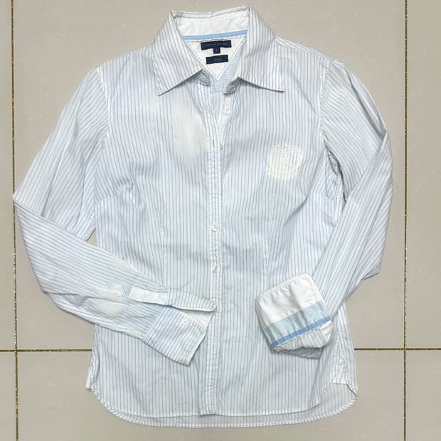 타미힐피거 셔츠 화이트