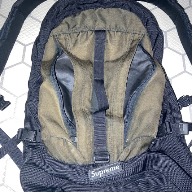 (os) 슈프림 01ss 10th 백팩 블랙 보로