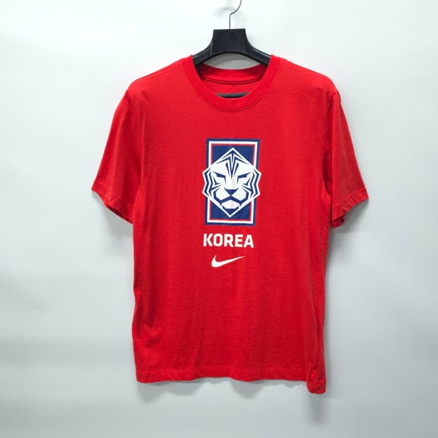 나이키 코리아 레드 반팔 ( 여성90 )