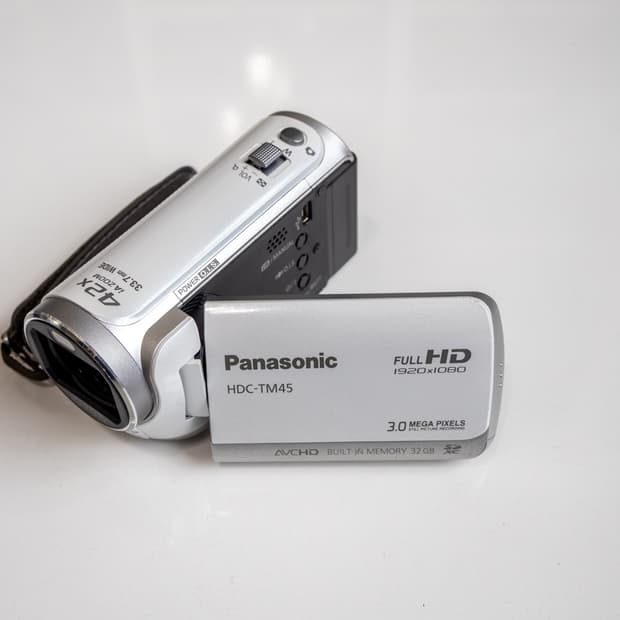 Panasonic HDC-TM45 / 빈티지 디지털 캠코더