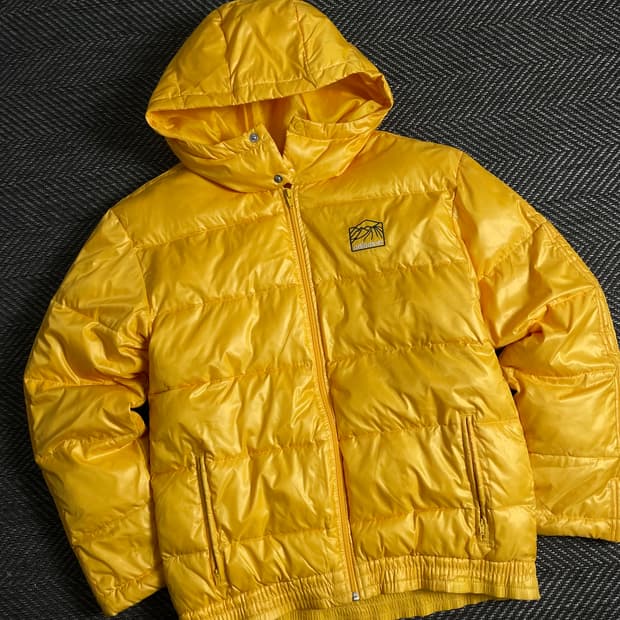 00s 아디다스 올드스쿨 글로시 경량 패딩y 3556