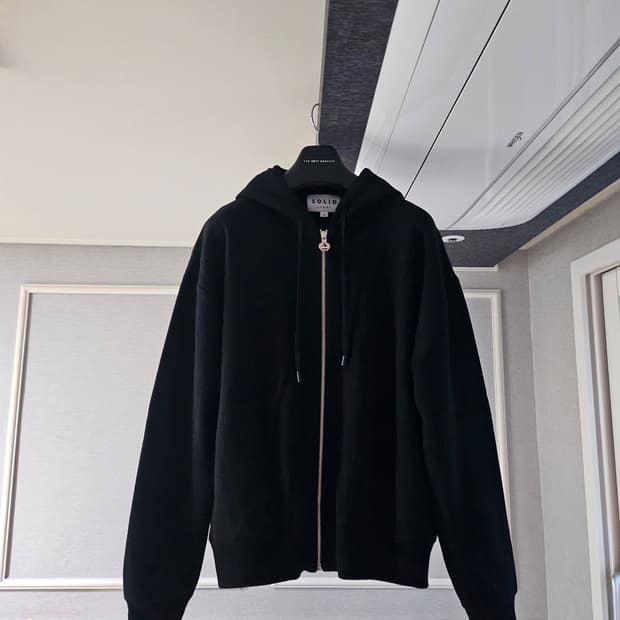 [거의 새것] 솔리드옴므 니트 후드 집업 티셔츠 46