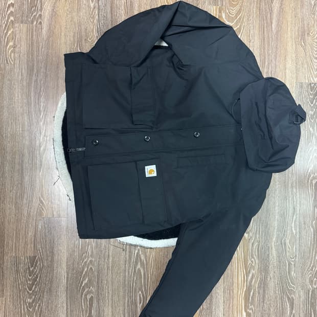 Carhatt Valley Jacket Black