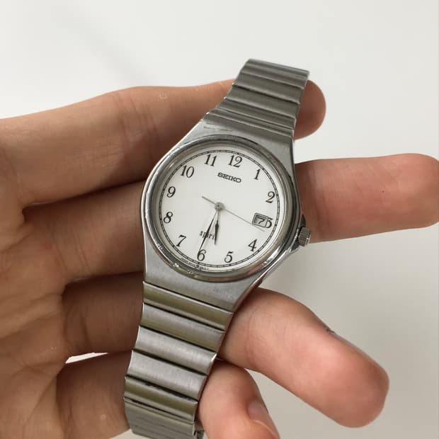 90s seiko spirit arabic quartz
