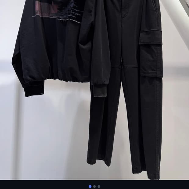 솔리드옴므 25ss 더티워싱 후드집업