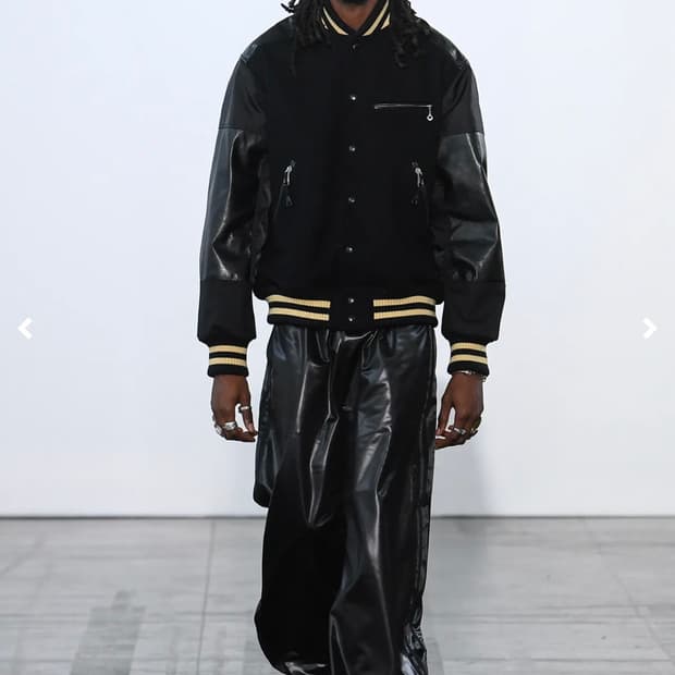 준야 와타나베 23aw 바시티 자켓