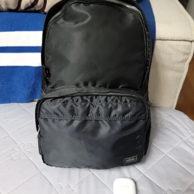 정품)요시다포터  탱커 블랙 백팩