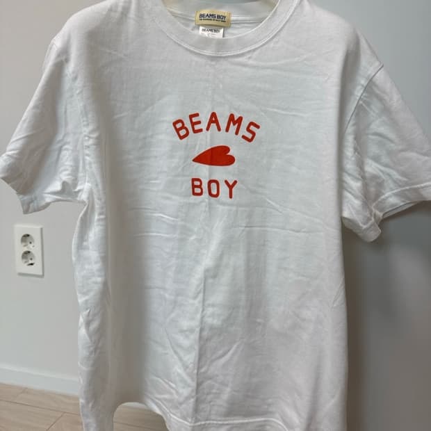 Beams 빔즈 보이 반팔 티셔츠
