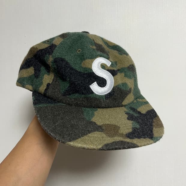 Made in USA 슈프림 S로고 캡