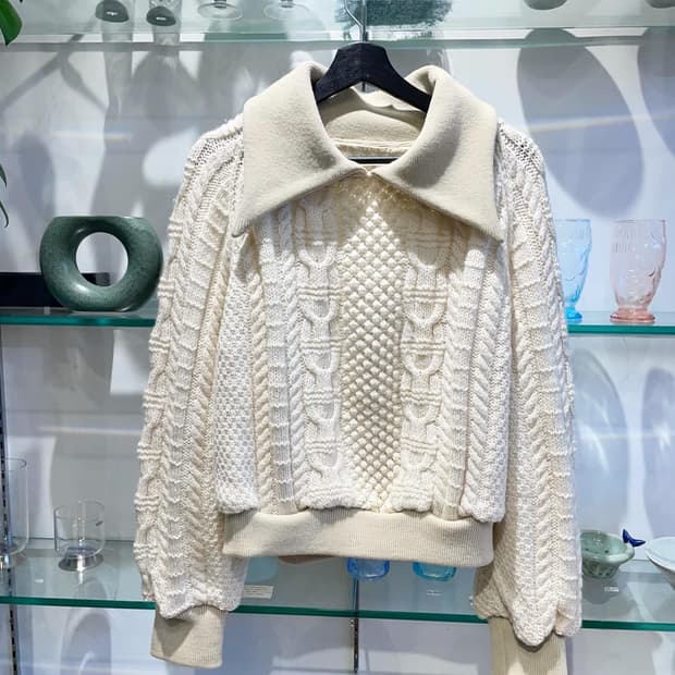 77CIRCA remake fisherman knit