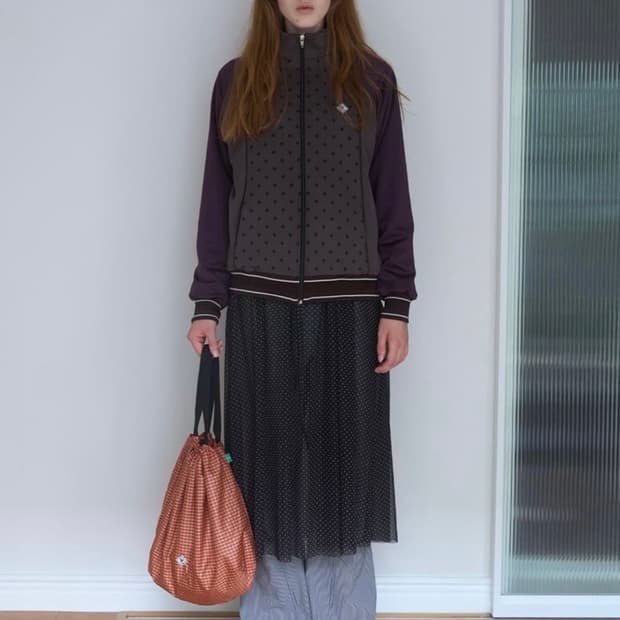노컨텐츠 Dot jersey jacket 도트 져지 자켓