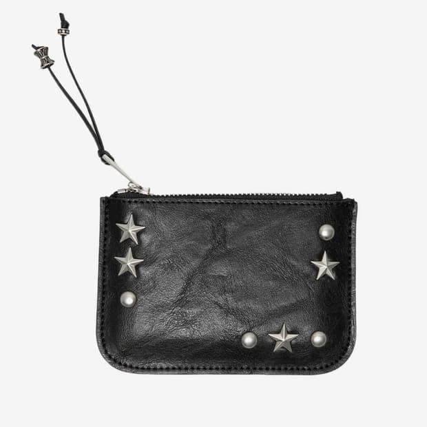 일리고 웨스턴 카드 지갑 블랙