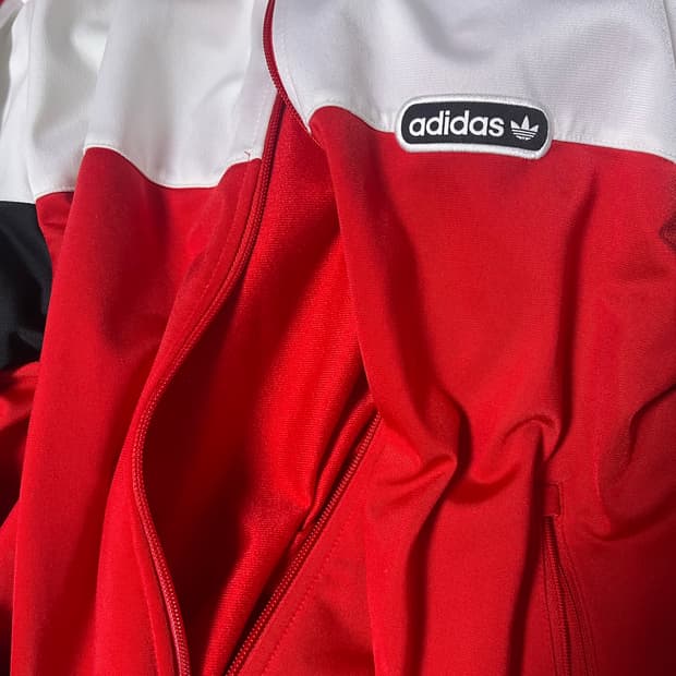 아디다스 레스트로 져지 빨간색 