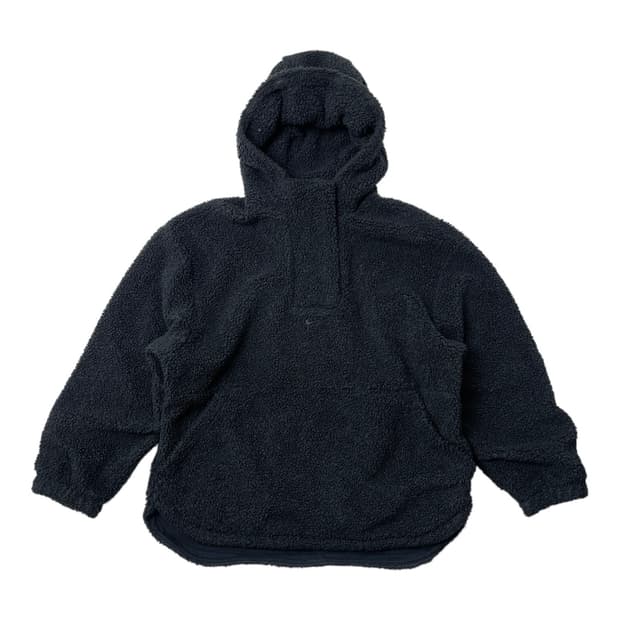 [중고] 나이키 보이즈 후드 후리스 블랙 12-13세 (L)