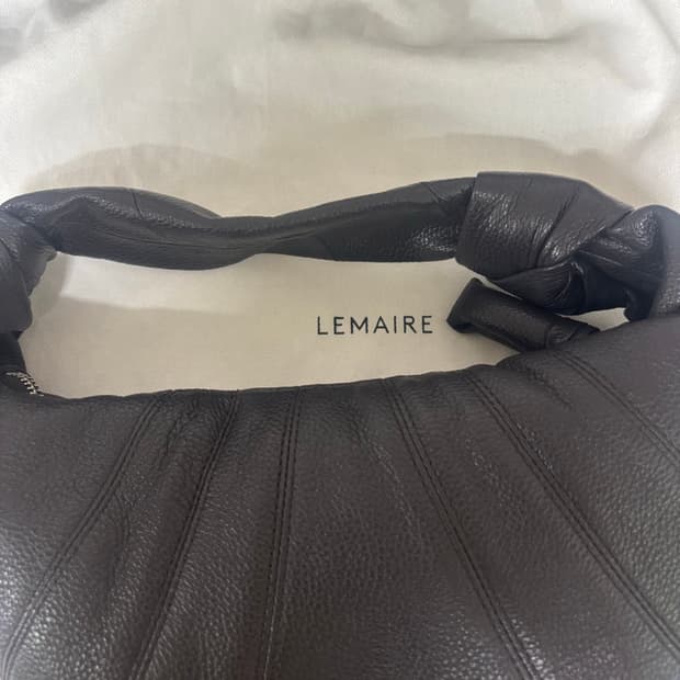 르메르 포춘백 미니 다크초코 (그레인레더) 정품