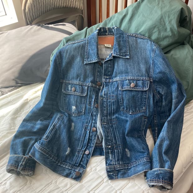 Ezra Fitch 데님 자켓