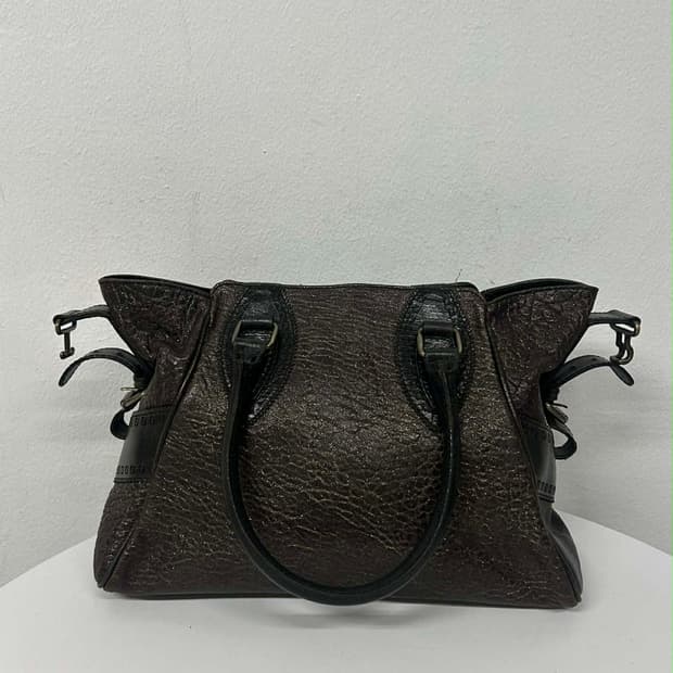 펜디 빈티지 FF주카 레더 토트백 숄더백