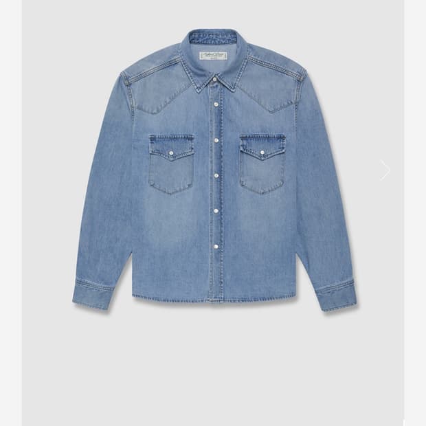 얼바닉30 웨스턴 데님 셔츠 Western Denim Shirt 