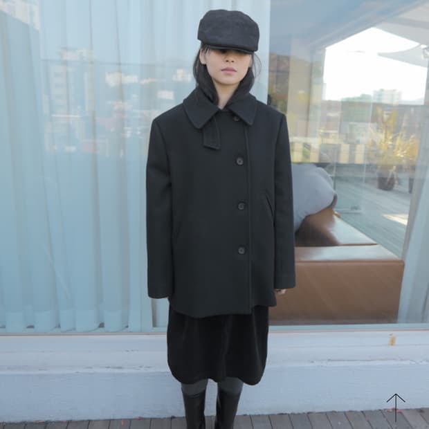 애프터 먼데이 피코트 half single pea coat
