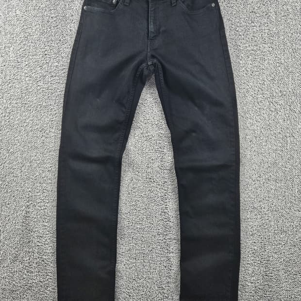 리바이스 511 블랙 진 데님 팬츠 ( 28X34 ) / 10869