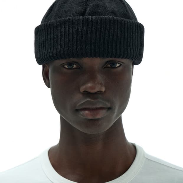 모이프 유니폼 비니 블랙