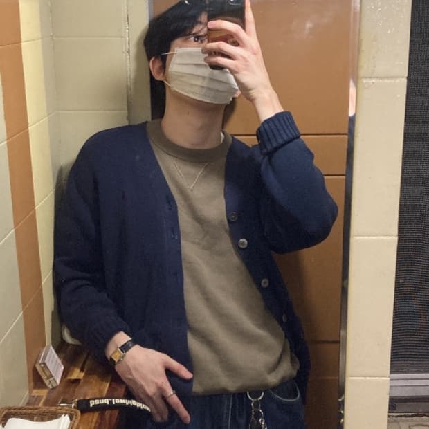 랄프로렌 울 가디건