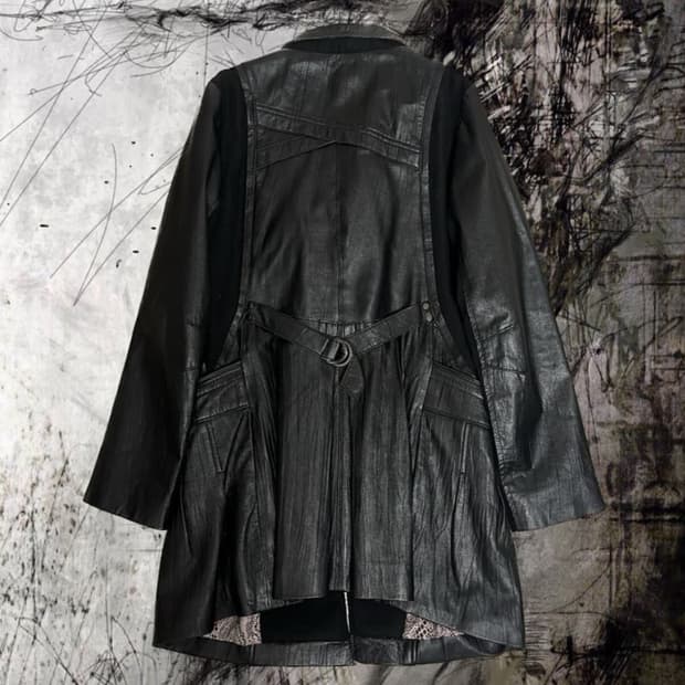 Gothic mood Leather Jacket