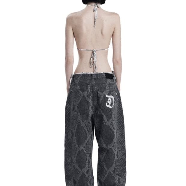 오도어 kay python pants 3사이즈