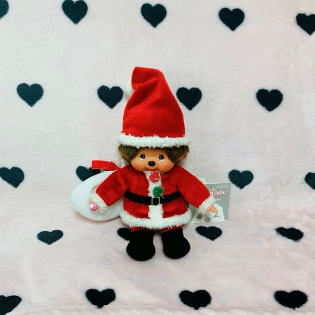 몬치치 크리스마스 산타 인형