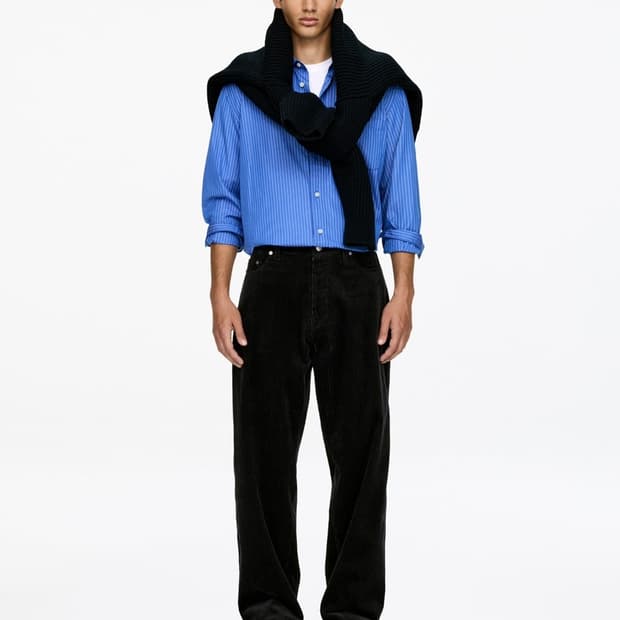 아르켓 루즈핏 코듀로이 팬츠 48